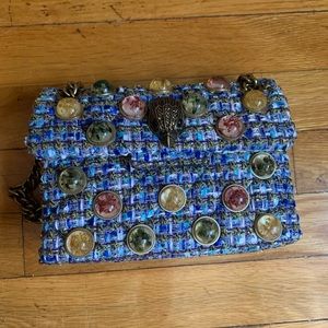 Kurt Geiger Tweed Shoulder Bag